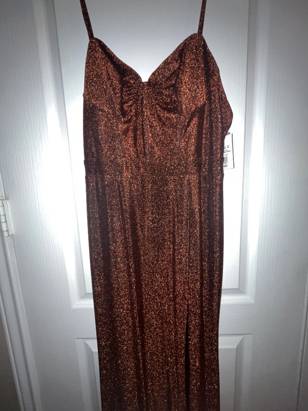Jules & Cleo bronze glitter Formal dress sz 10
